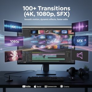 100+ Video transitions