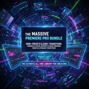 2000+ Premiere Effects Presets & 2500+ Transitions Bundle