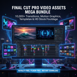 Final Cut Pro Video Assets Mega Bundle