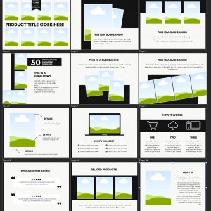 12 Starter Listing Mockups - 2700x2025px