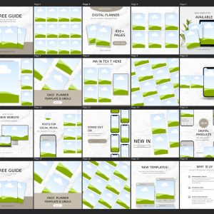 20 Shop Listing Mockups – 2000 × 2000 px