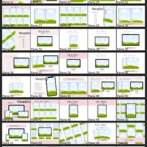 70 Digital Product Listing Templates - 2700x2025px