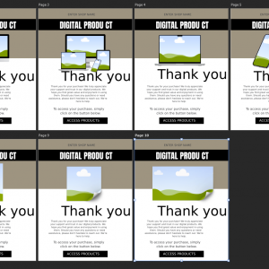 10 Thank You Digital Product Access – US Lette